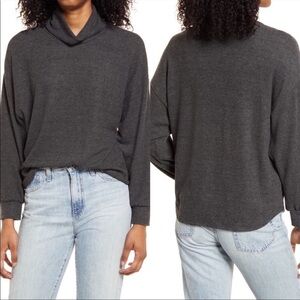 Socialite Drop Shoulder Turtleneck